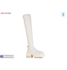 Ботфорти жіночі на зиму (6 пар р.36-40) бежевий  "QQ&Панда"