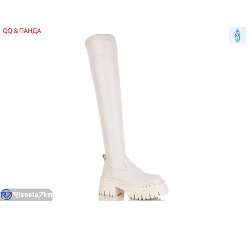 Ботфорти жіночі на зиму (6 пар р.36-40) бежевий  "QQ&Панда"