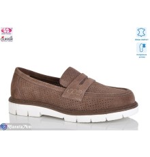 Туфлі жіночі на літо (8 пар р.36-40) коричневий  "Gukkcr"