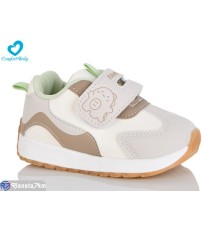 Дитячі кросівки на весну/осінь (7 пар р.21-25) бежевий  "Comfort-baby"
