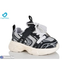 Дитячі кросівки на весну/осінь (7 пар р.21-25) сірий  "Comfort-baby"