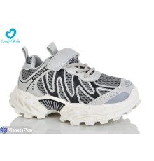 Дитячі кросівки на весну/осінь (8 пар р.26-31) сірий  "Comfort-baby"