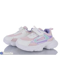 Дитячі кросівки на весну/осінь (8 пар р.21-26) рожевий  "Laifakids"