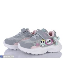 Дитячі кросівки на весну/осінь (8 пар р.21-26) сірий  "Laifakids"