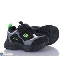 Дитячі кросівки на весну/осінь (8 пар р.21-26) чорний  "Laifakids"