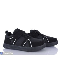 Дитячі кросівки на весну/осінь (8 пар р.32-37) чорний  "Laifakids"