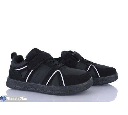 Дитячі кросівки на весну/осінь (8 пар р.32-37) чорний  "Laifakids"