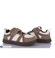 Дитячі кросівки на весну/осінь (8 пар р.32-37) коричневий  "Laifakids"