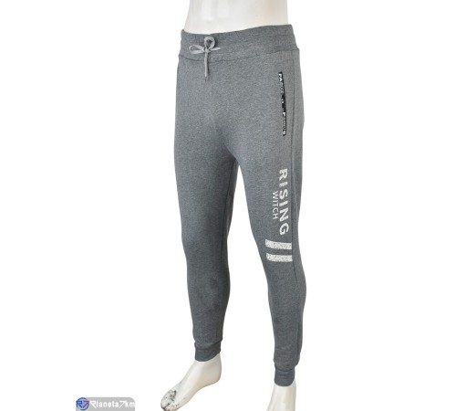 Чоловічі спортивні штани на зиму (12 шт. р.сетка L-3XL) мікс  "Mirella"