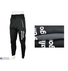 Чоловічі спортивні штани на зиму (12 шт. р.сетка L-3XL) мікс  "Mirella"