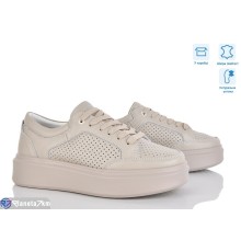 Кросівки жіночі на весну/осінь (8 пар р.36-41) бежевий  "Janna"