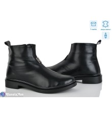 Черевики жіночі на весну/осінь (6 пар р.37-40) чорний  "Linda"