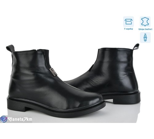 Черевики жіночі на весну/осінь (6 пар р.37-40) чорний  "Linda"