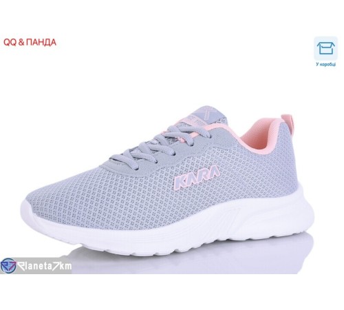 Кросівки жіночі на весну/осінь (8 пар р.36-41) сірий  "QQ&Панда"