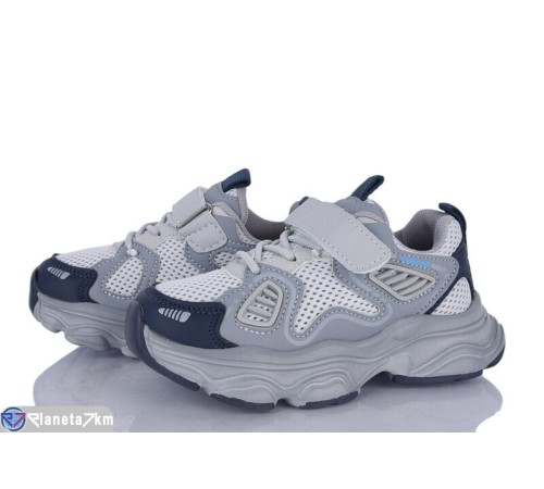 Дитячі кросівки на весну/осінь (8 пар р.26-31) сірий  "Laifakids"