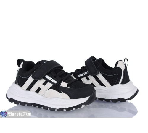 Дитячі кросівки на весну/осінь (8 пар р.26-31) чорний  "Laifakids"