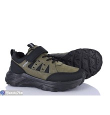 Дитячі кросівки на весну/осінь (8 пар р.32-37) хакі  "Laifakids"