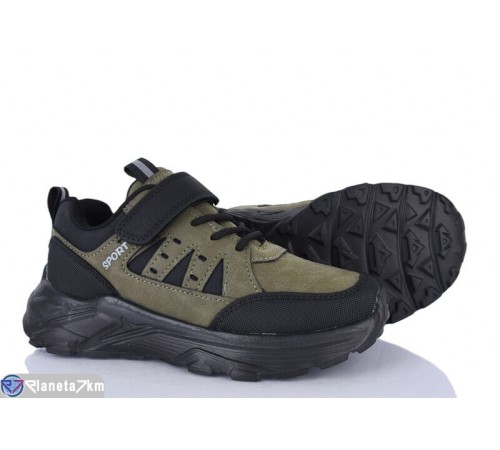 Дитячі кросівки на весну/осінь (8 пар р.32-37) хакі  "Laifakids"