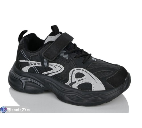Дитячі кросівки на весну/осінь (8 пар р.32-37) чорний  "Laifakids"