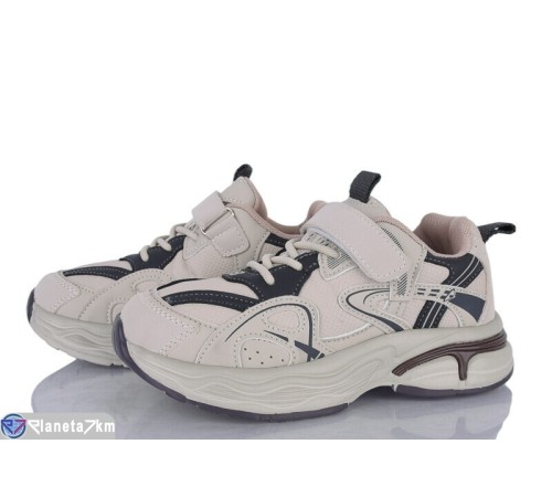 Дитячі кросівки на весну/осінь (8 пар р.32-37) бежевий  "Laifakids"