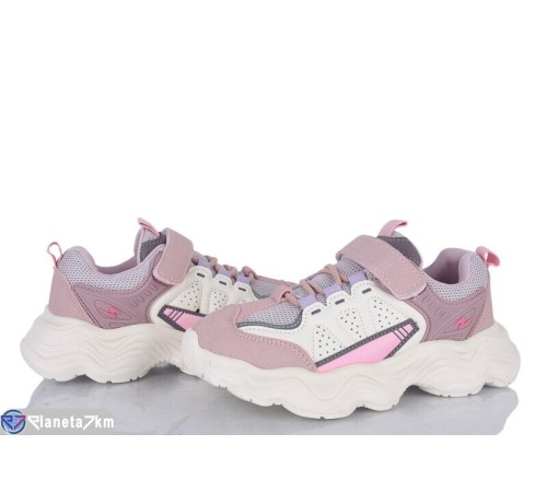 Дитячі кросівки на весну/осінь (8 пар р.32-37) рожевий  "Laifakids"