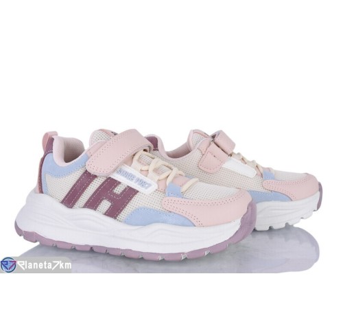 Дитячі кросівки на весну/осінь (8 пар р.32-37) рожевий  "Laifakids"