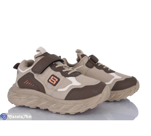 Дитячі кросівки на весну/осінь (8 пар р.32-37) коричневий  "Laifakids"