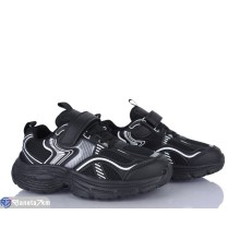 Дитячі кросівки на весну/осінь (8 пар р.32-37) чорний  "Laifakids"