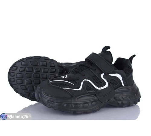 Дитячі кросівки на весну/осінь (8 пар р.32-37) чорний  "Laifakids"