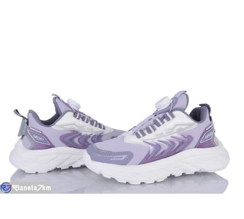 Дитячі кросівки на весну/осінь (8 пар р.33-38) фіолетовий  "Laifakids"