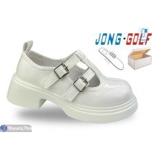 Дитячі туфлі на весну/осінь (8 пар р.30-37) білий  "STRONGO"