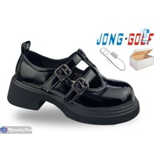 Дитячі туфлі на весну/осінь (8 пар р.30-37) чорний  "STRONGO"