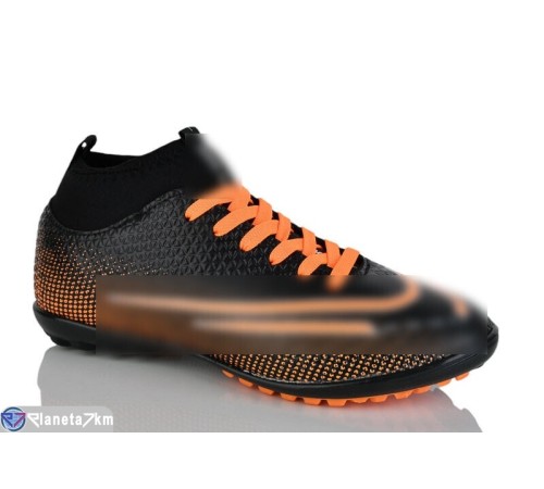 Футбольне взуття дитяче на весну/осінь (7 пар р.36-39) чорний  "FIESTA"