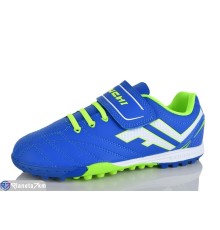 Футбольне взуття дитяче на весну/осінь (8 пар р.28-34) синій  "FIESTA"