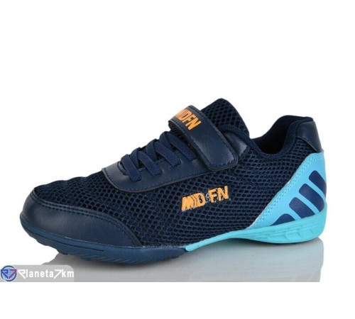 Футбольне взуття дитяче на весну/осінь (6 пар р.32-35) синій  "FIESTA"