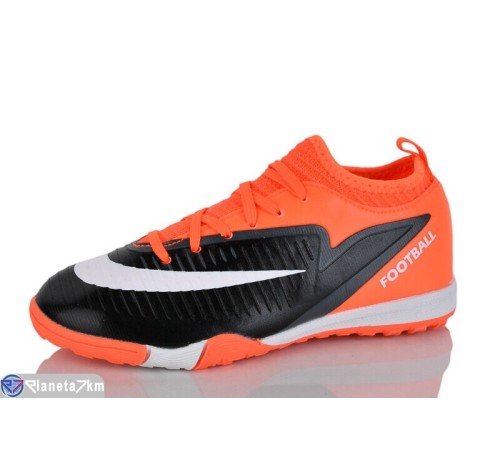 Футбольне взуття дитяче на весну/осінь (8 пар р.33-38) оранжевий  "FIESTA"