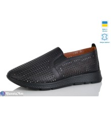 Туфлі жіночі на літо (6 пар р.37-41) чорний  "LIKA"