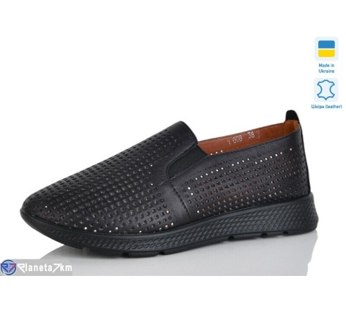 Туфлі жіночі на літо (6 пар р.37-41) чорний  "LIKA"