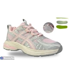 Дитячі кросівки на весну/осінь (8 пар р.36-41) рожевий  "STRONGO"