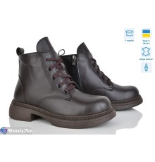 Черевики жіночі на весну/осінь (6 пар р.37-40) коричневий  "Linda"