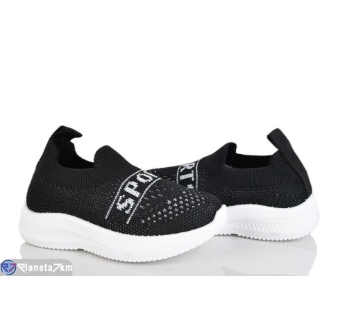 Дитячі кросівки на весну/осінь (12 пар р.22-27) чорний  "Laifakids"