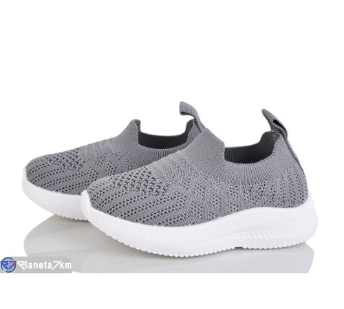 Дитячі кросівки на весну/осінь (12 пар р.22-27) сірий  "Laifakids"