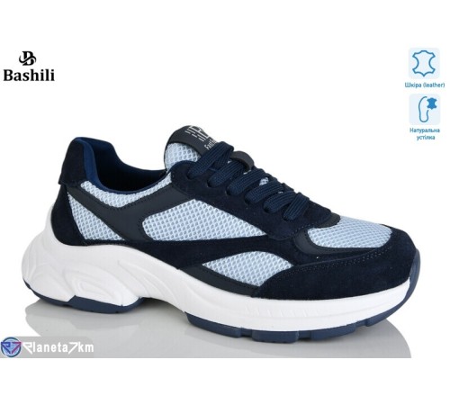 Кросівки жіночі на весну/осінь (8 пар р.36-41) синій  "Башили"