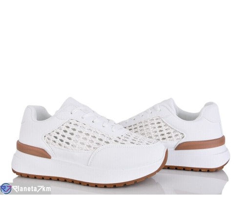 Кросівки жіночі на весну/осінь (8 пар р.36-41) білий  "LOREDANA"