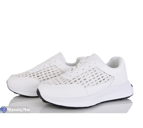 Кросівки жіночі на весну/осінь (8 пар р.36-41) білий  "LOREDANA"