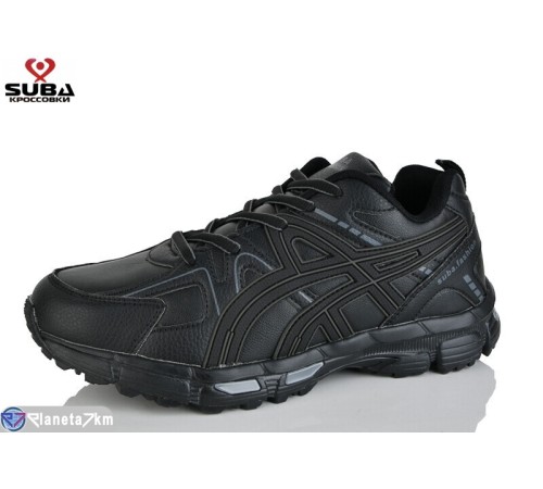 Кросівки чоловічі на весну/осінь (6 пар р.41-46) чорний  "SUBA"