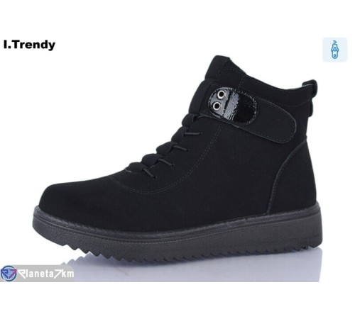 Черевики жіночі на весну/осінь (8 пар р.36-41) чорний  "Trendy"