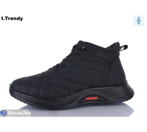Черевики жіночі на весну/осінь (8 пар р.36-41) чорний  "Trendy"
