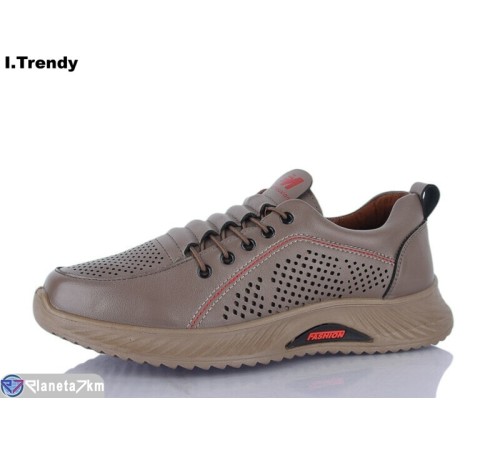 Кросівки жіночі на літо (8 пар р.36-41) коричневий  "Trendy"