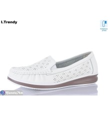 Туфлі жіночі на літо (8 пар р.36-41) білий  "Trendy"